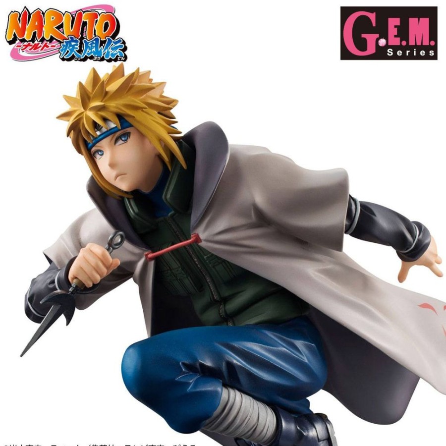 Shop MegaHouse Megahouse | Naruto Shippuden - Minato Namikaze Statue / G.E.M. Serie [Neuauflage]: Megahouse