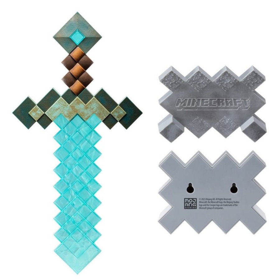 Shop Noble Collection Action Figuren | Minecraft - Replik Diamond Sword Collector: Noble Collection