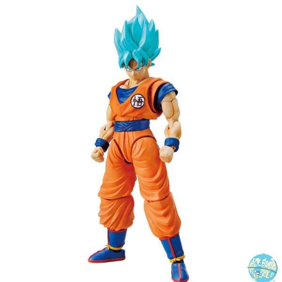 Shop Bandai Modelle / Kits | Dragonball Z - Ssj God Ssj Son Goku Model Kit - Figure-Rise Standard Plastic Model Kit: Bandai