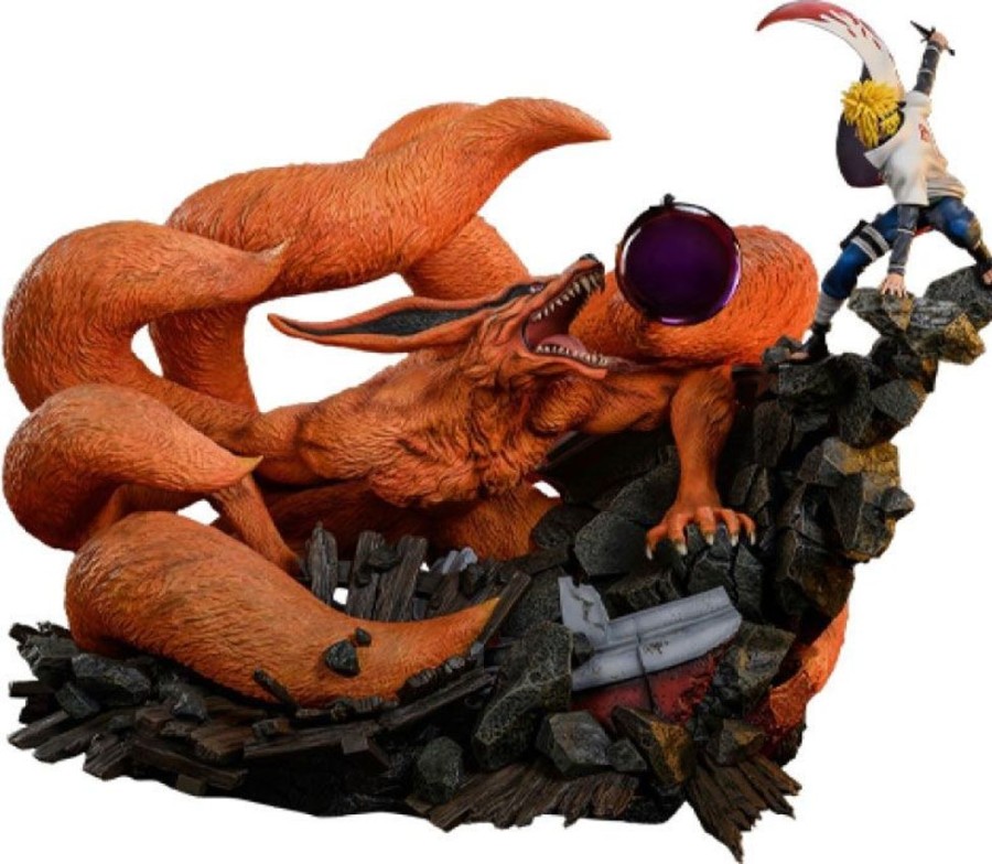 Shop HEX Collectibles Allblue Specials | Naruto Shippuden - Namikaze Minato Vs Kurama Statue / Battle Of Destiny: Hex Collectibles