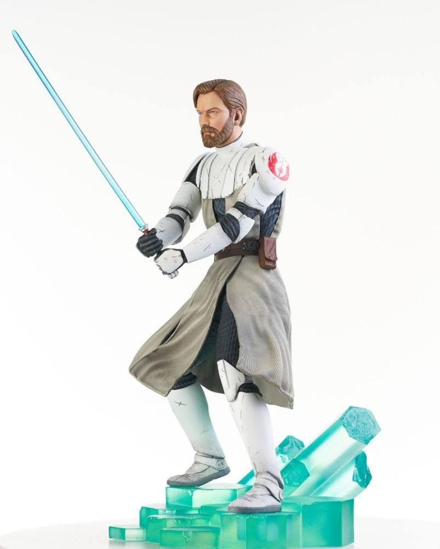 Kino & Comic Gentle Giant | Star Wars The Clone Wars - Obi-Wan Kenobi Statue / Premier Collection: Gentle Giant