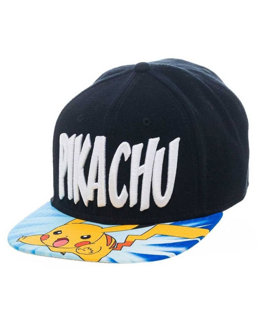 Shop Bioworld Merchandising Caps, Hute & Mutzen | Pokemon - Pikachu Hip Hop Cap - Snap Back: Bioworld