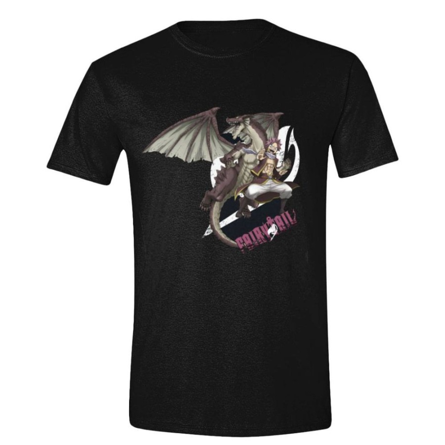 Shop PCM Shirts, Hoodys & Tanks | Fairy Tail - T-Shirt / Natsu & Igneel - Unisex "L": Pcm