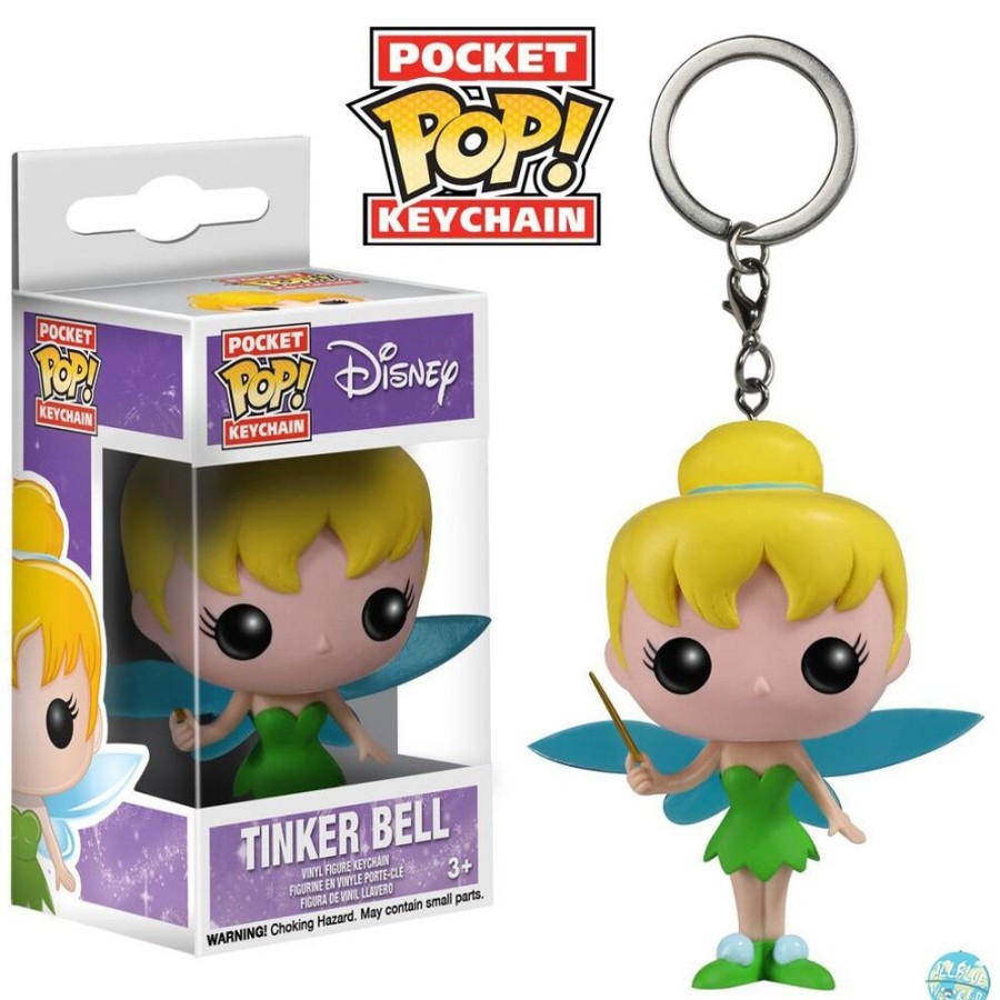 Shop Default Schlusselanhanger | Disney Pocket Pop! Vinyl Schlusselanhanger Tinkerbell 4 Cm