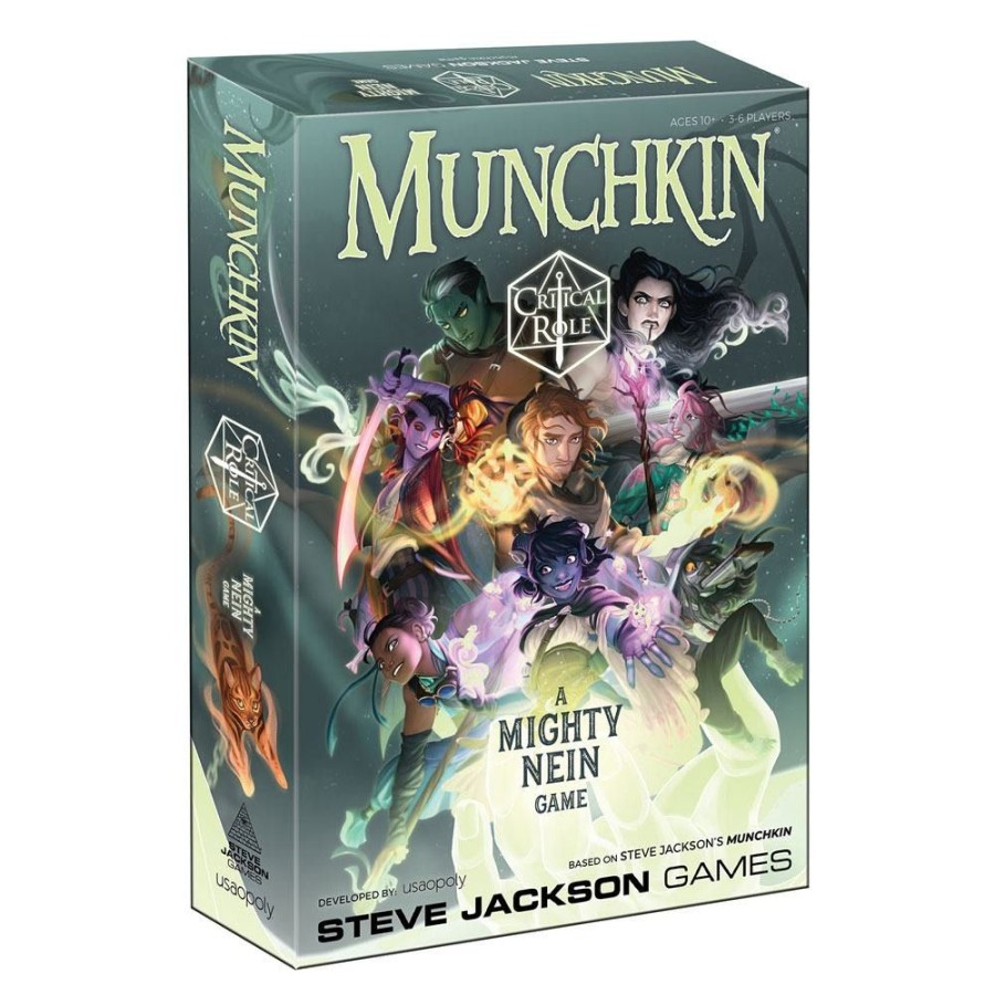 Shop USAopoly Brettspiele | Critical Role - Munchkin Kartenspiel / Englische Version: Usaopoly