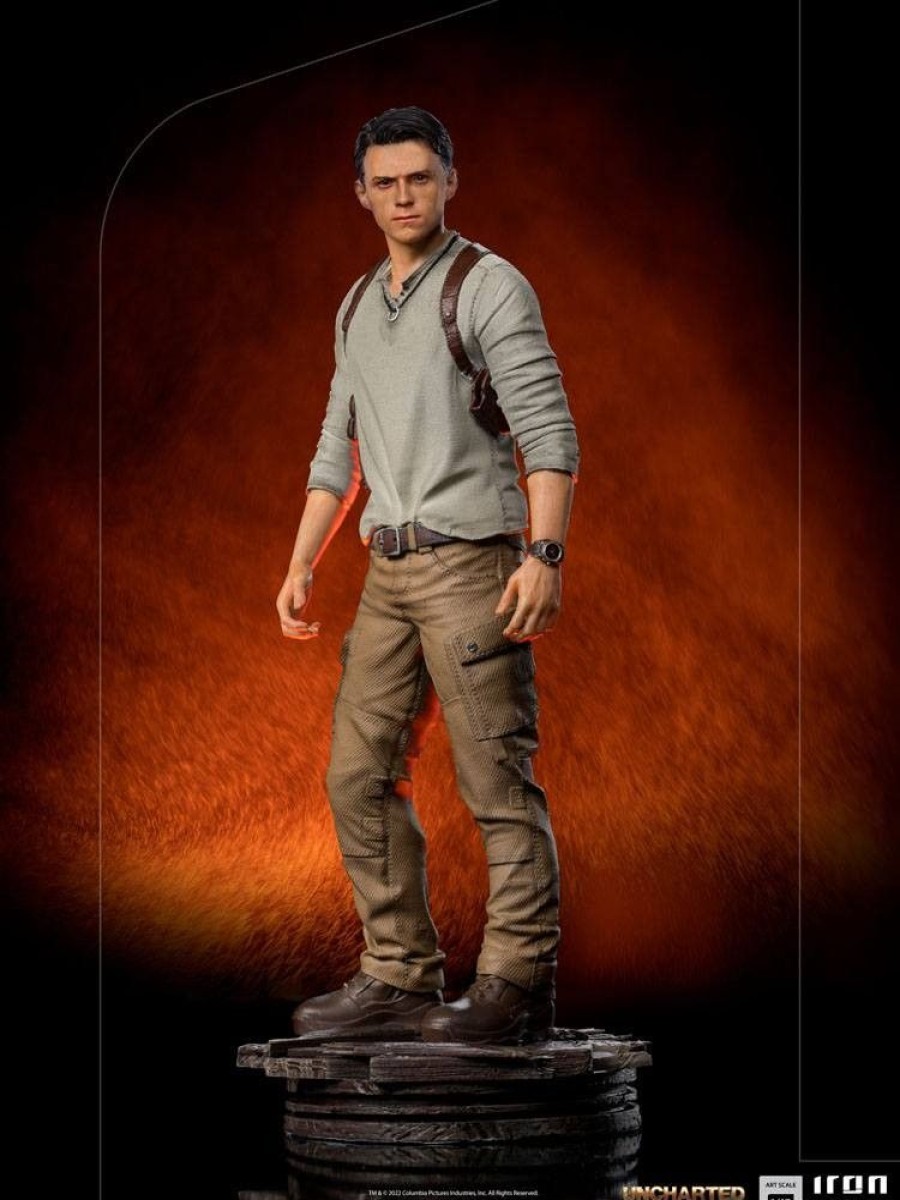 Kino & Comic Iron Studios | Uncharted Movie - Nathan Drake Statue: Iron Studios