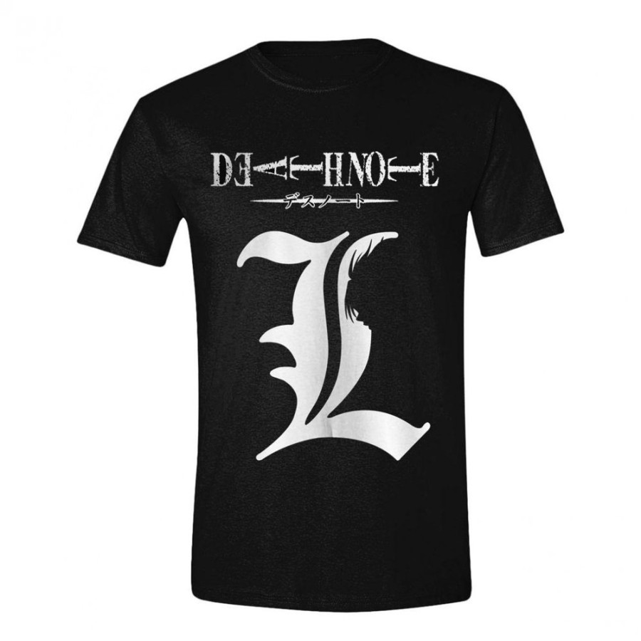 Shop PCM Shirts, Hoodys & Tanks | Death Note - T-Shirt / Shadow Of L - Unisex L: Pcm