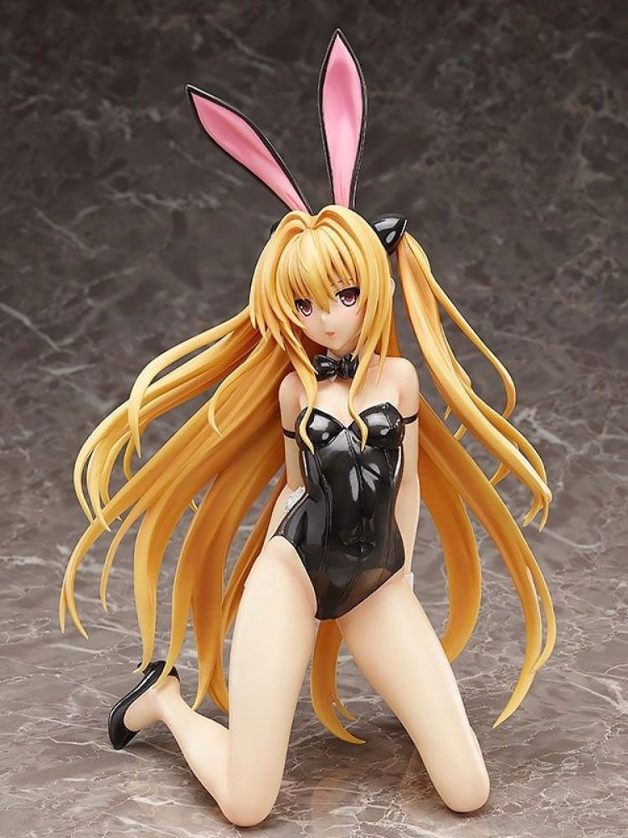 Shop FREEing Nachbesteller | To Love-Ru Darkness - Golden Darkness Statue / Bar Leg - Bunny Version [Beschadigte Verp.]: Freeing