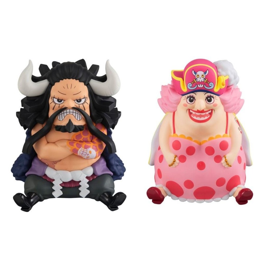 Shop MegaHouse Megahouse | One Piece - Kaido The Beast & Big Mom Statue / Look Up - With Gourd & Semla: Megahouse