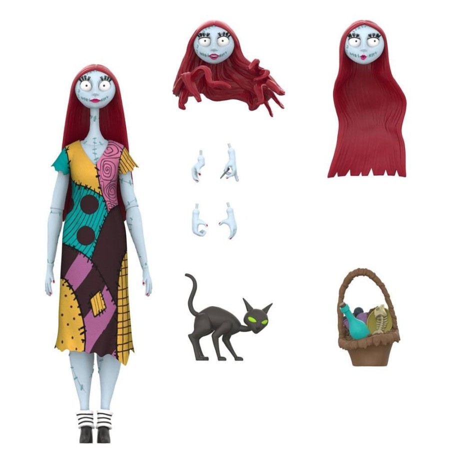 Kino & Comic Default | Nightmare Before Christmas - Sally Actionfigur / Disney Ultimates: Super 7