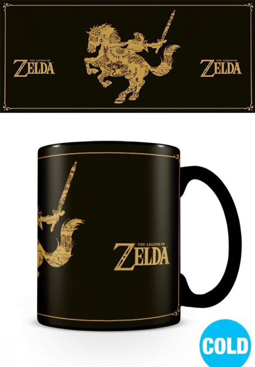 Shop Pyramide International Tassen | Legend Of Zelda - Tasse Mit Thermoeffekt / Map: Pyramid