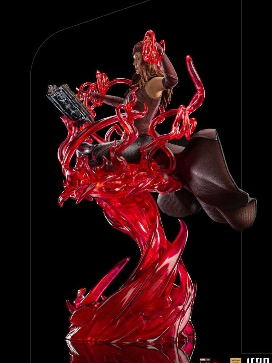 Kino & Comic Iron Studios | Wandavision - Scarlet Witch Statue / Deluxe Art Scale: Iron Studios