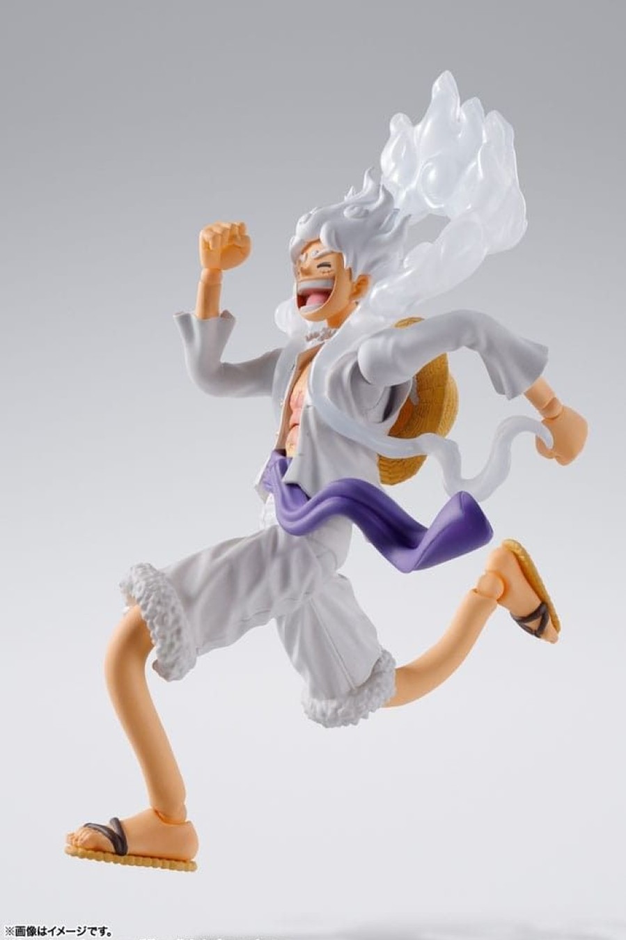 Shop Bandai Tamashii Nations Action Figuren | One Piece - Monkey D. Ruffy Gear 5 Actionfigur / S.H.Figuarts: Bandai Tamashii Nations