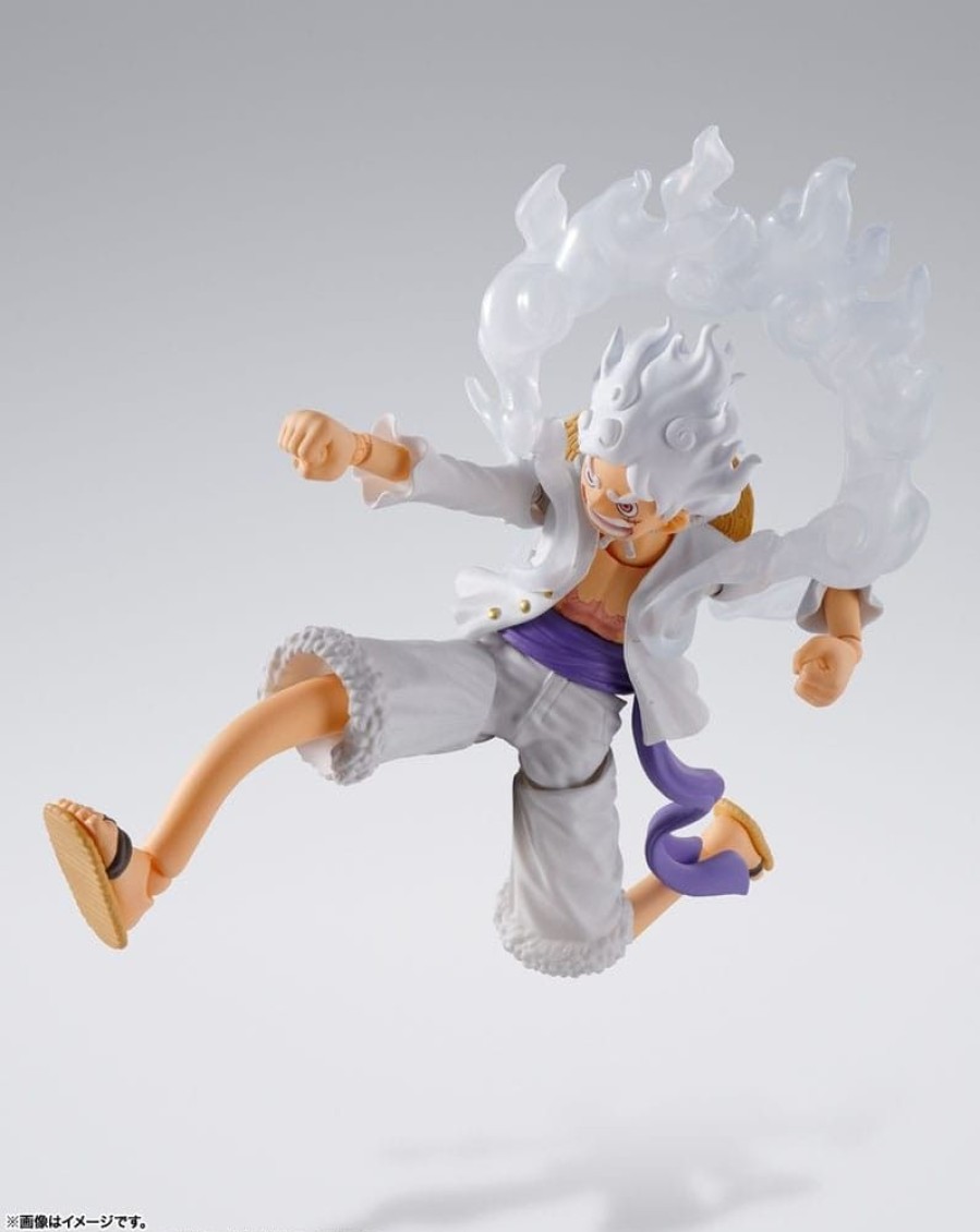 Shop Bandai Tamashii Nations Action Figuren | One Piece - Monkey D. Ruffy Gear 5 Actionfigur / S.H.Figuarts: Bandai Tamashii Nations