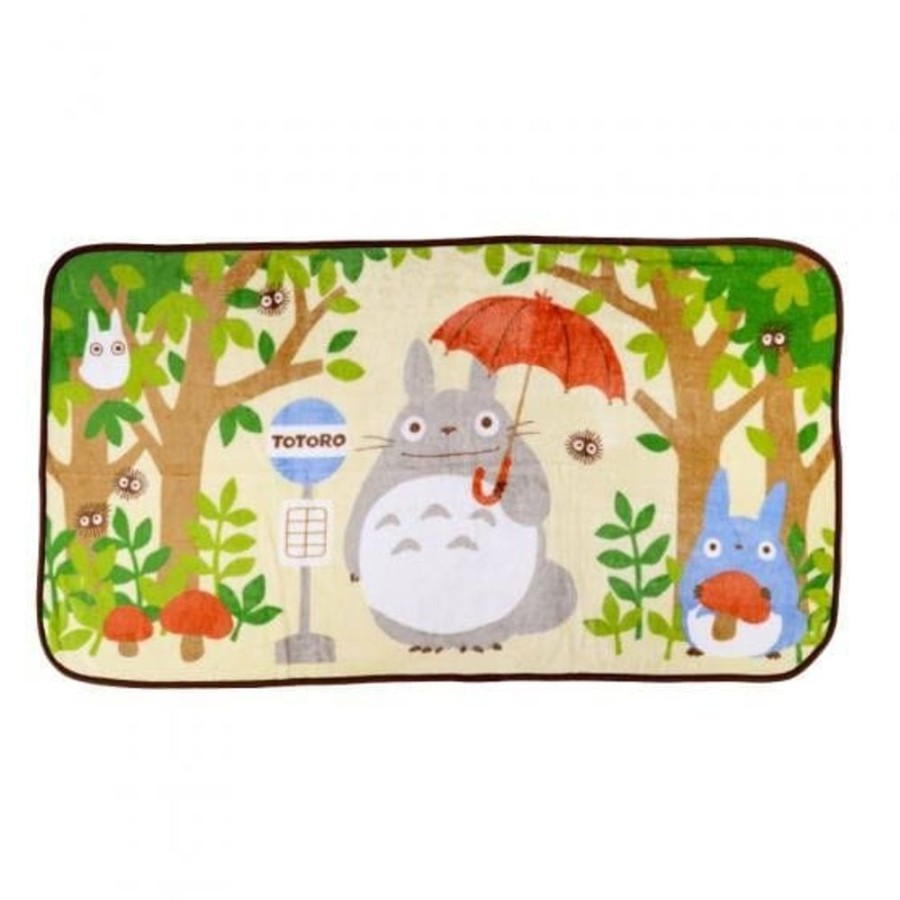 Shop Default Handtucher / Tucher | Studio Ghibli - Flanell-Fleecedecke Mein Nachbar Totoro Totoro Bus Stop : Marushin