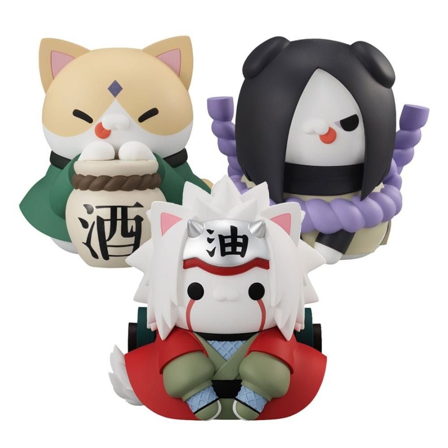 Shop MegaHouse Naruto | Naruto Shippuden - Sammelfiguren Set / Mega Cat Project - The Sannin Set: Megahouse