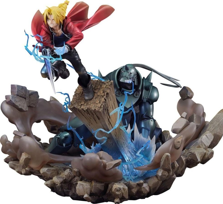 Shop Good Smile Company Premium Statuen | Fullmetal Alchemist: Brotherhood - Edward & Alphonse Elric Statue: Good Sm