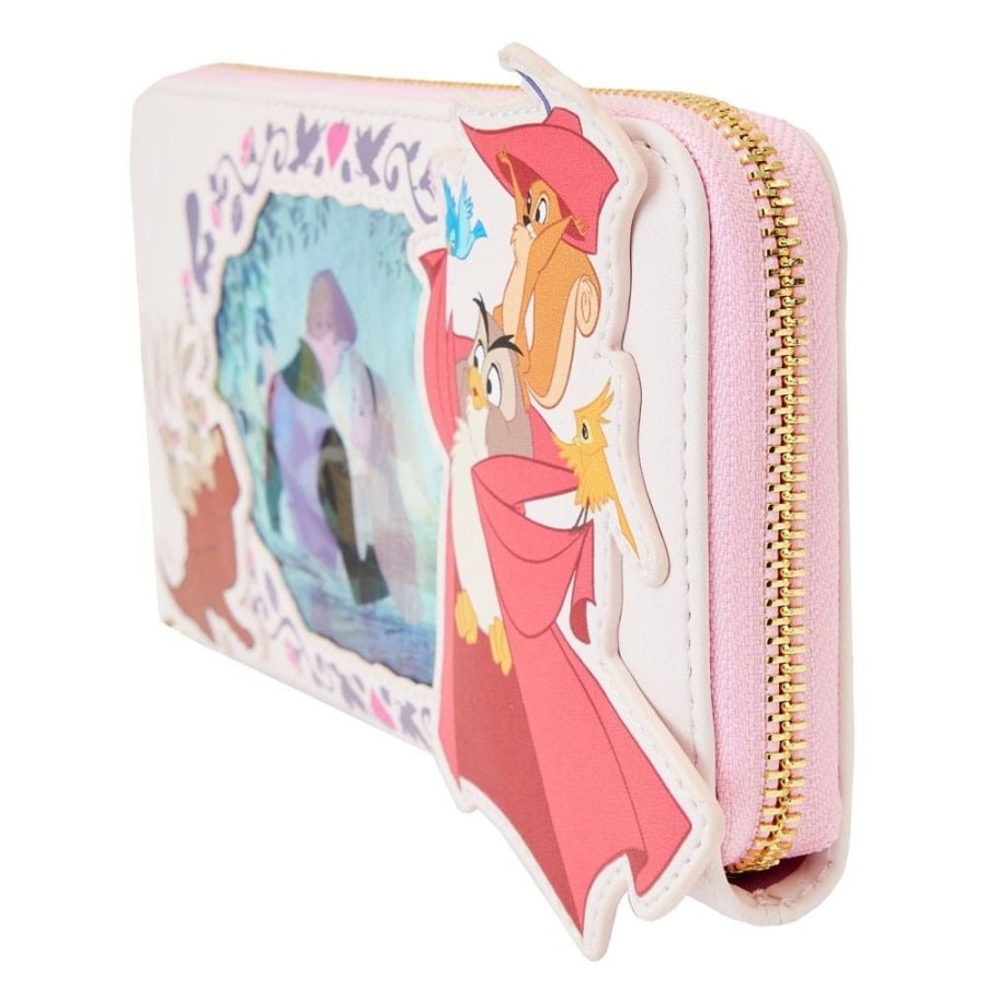 Kino & Comic Loungefly | Disney - Geldbeutel Sleeping Beauty Lenticular Princess Series Wristlet: Loungefly