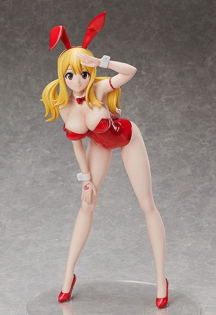 Shop FREEing Giant Size Figuren | Fairy Tail - Lucy Heartfilia Statue / Bare Leg Bunny Version: Freeing