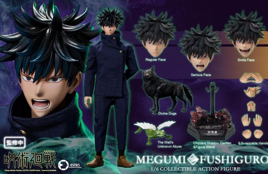 Shop Asmus Collectible Toys Action Figuren | Jujutsu Kaisen - Megumi Fushiguro Actionfigur: Asmus Collectible Toys