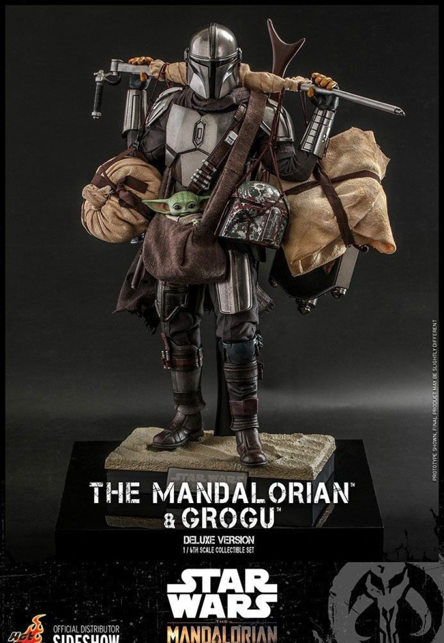 Kino & Comic Hot Toys | Star Wars The Mandalorian - The Mandalorian & Grogu Actionfiguren Doppelpack / Dx Version: Hot Toys