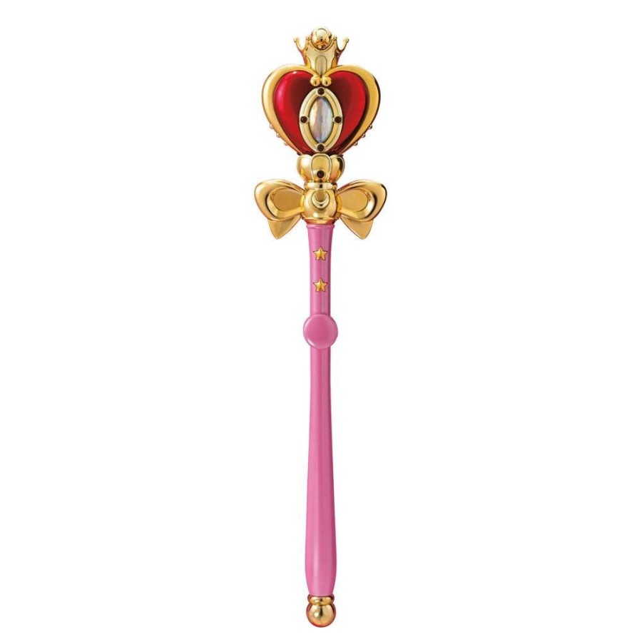 Shop Tamashii Nations Replika | Sailor Moon: Pretty Guardian - Kosmisches Zepter Der Mondherzen 1/1 Proplica (Brilliant Color Editio