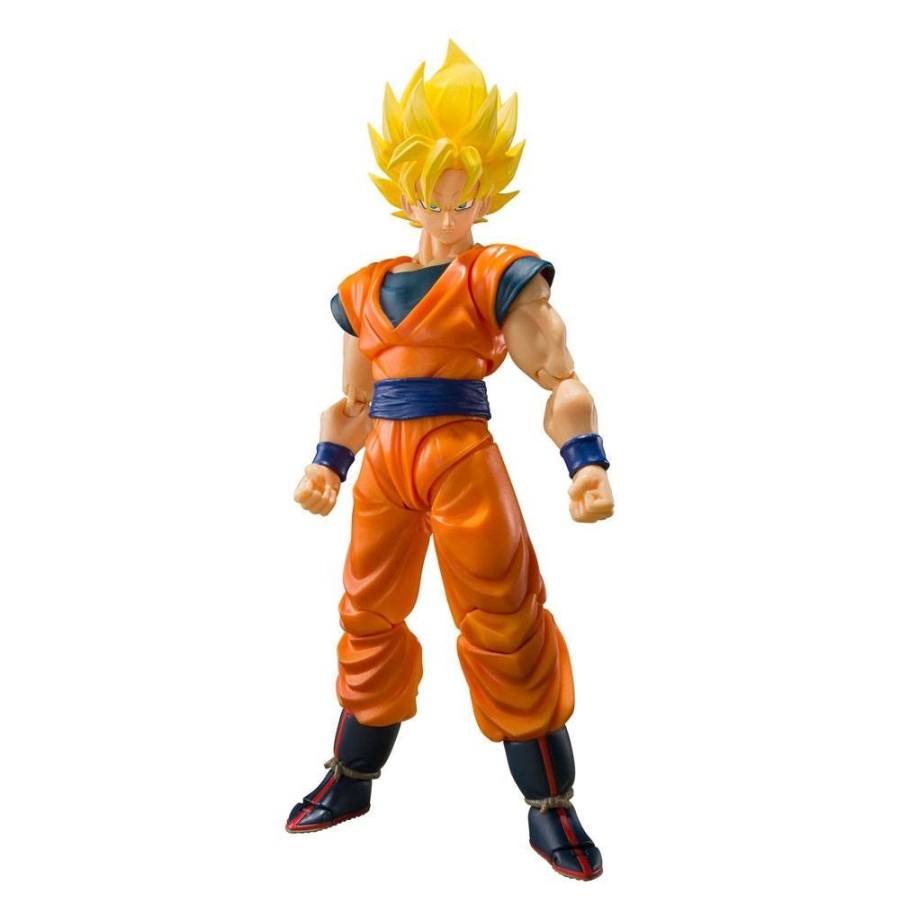 Shop Tamashii Nations Action Figuren | Dragon Ball Super - Ssj Son Goku Actionfigur / S.H.Figuarts [Neuauflage]: Tamashii Nations