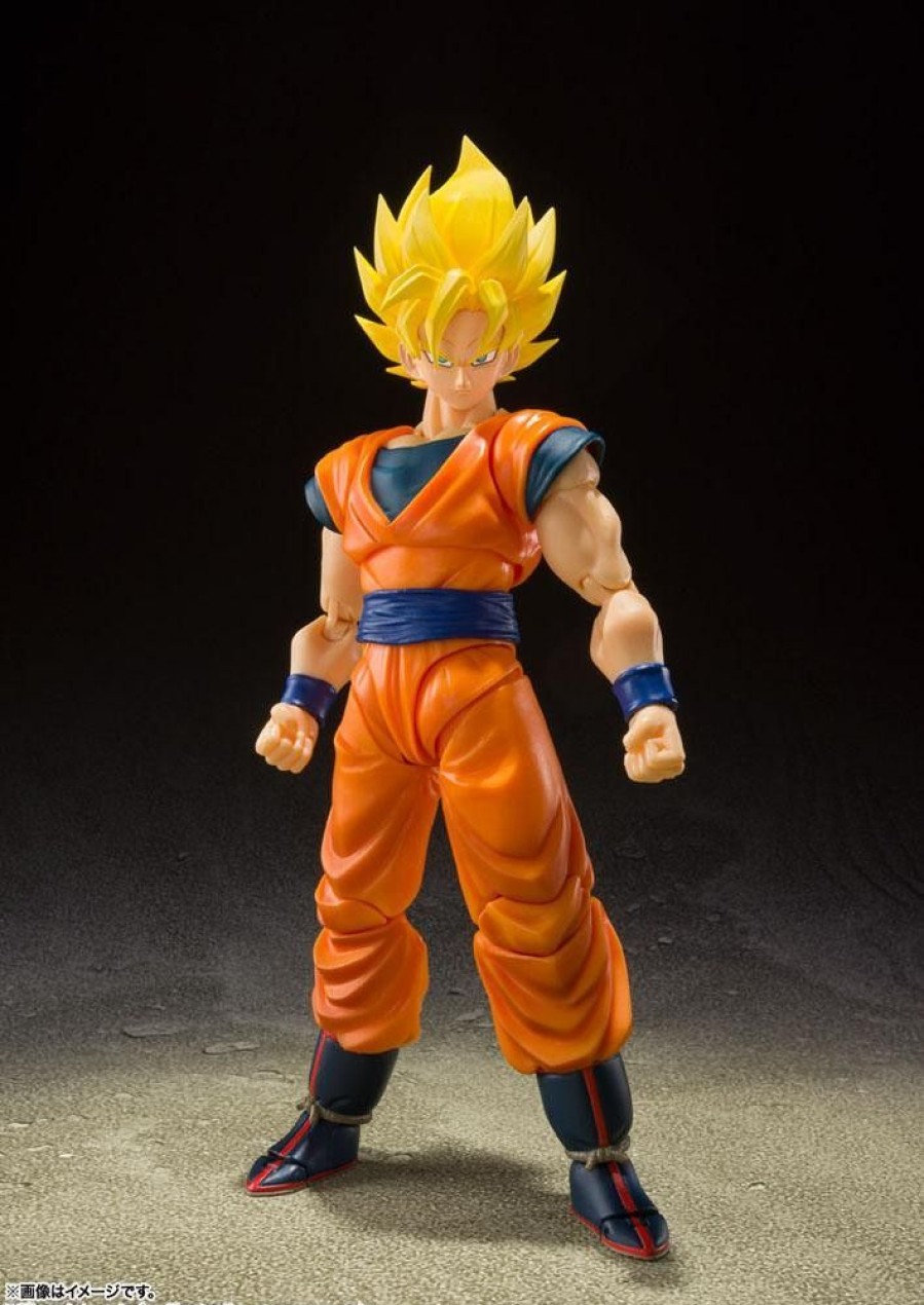 Shop Tamashii Nations Action Figuren | Dragon Ball Super - Ssj Son Goku Actionfigur / S.H.Figuarts [Neuauflage]: Tamashii Nations