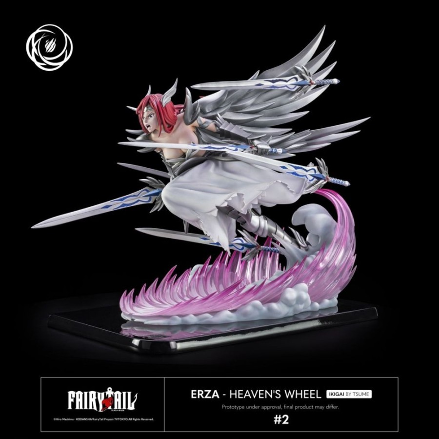 Shop Tsume Giant Size Figuren | Fairy Tail - Erza Statue / Heaven'S Wheel - Ikigai: Tsume