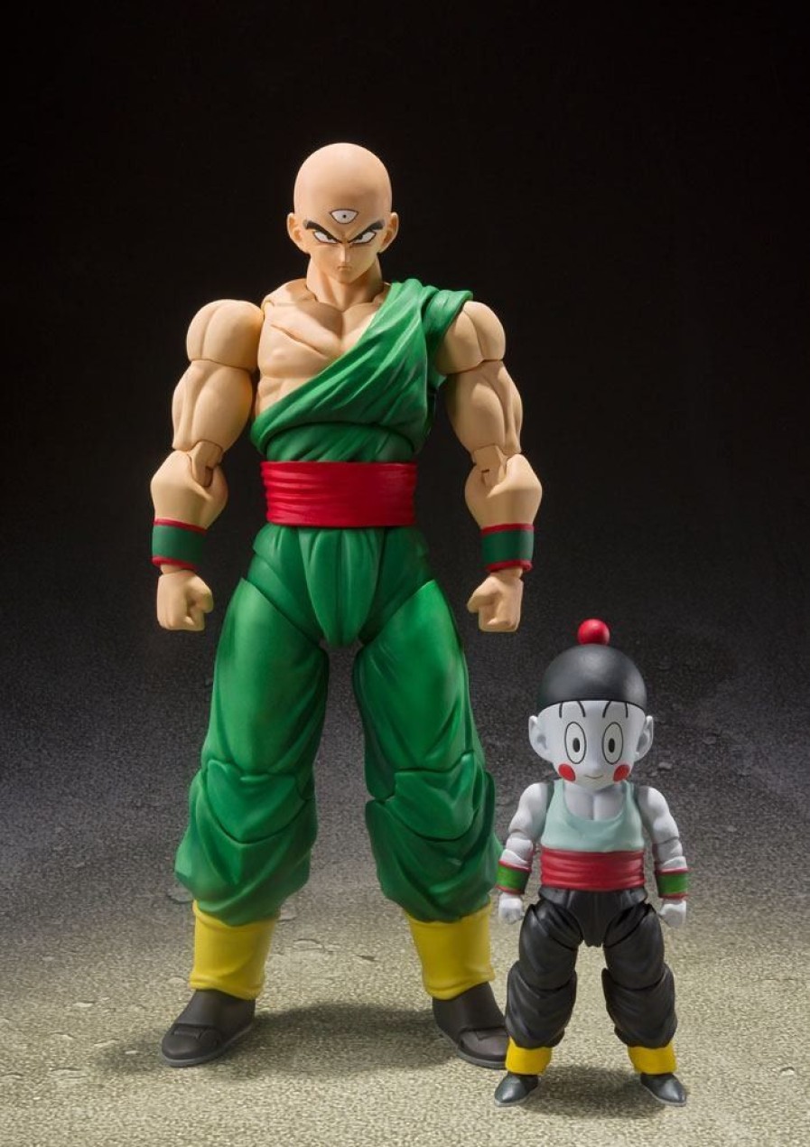 Shop Tamashii Nations Dragonball Figuren | Dragonball Z - Tenshinhan & Chaozu / S.H. Figuarts Actionfigur: Banpresto