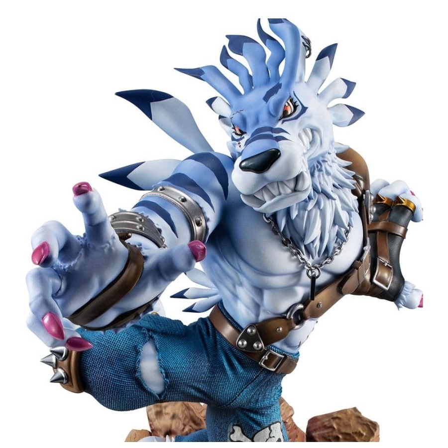 Anime / Manga MegaHouse | Digimon Adventure - Were Garurumon Statue / Precious G.E.M. Serie: Megahouse