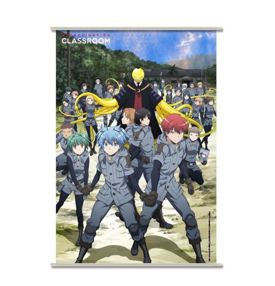 Shop Sakami Postkarten / Poster / Wallscrolls | Assassination Classroom - Wallscroill / Motiv Koro Sensei & Students In Uniform: Sakami