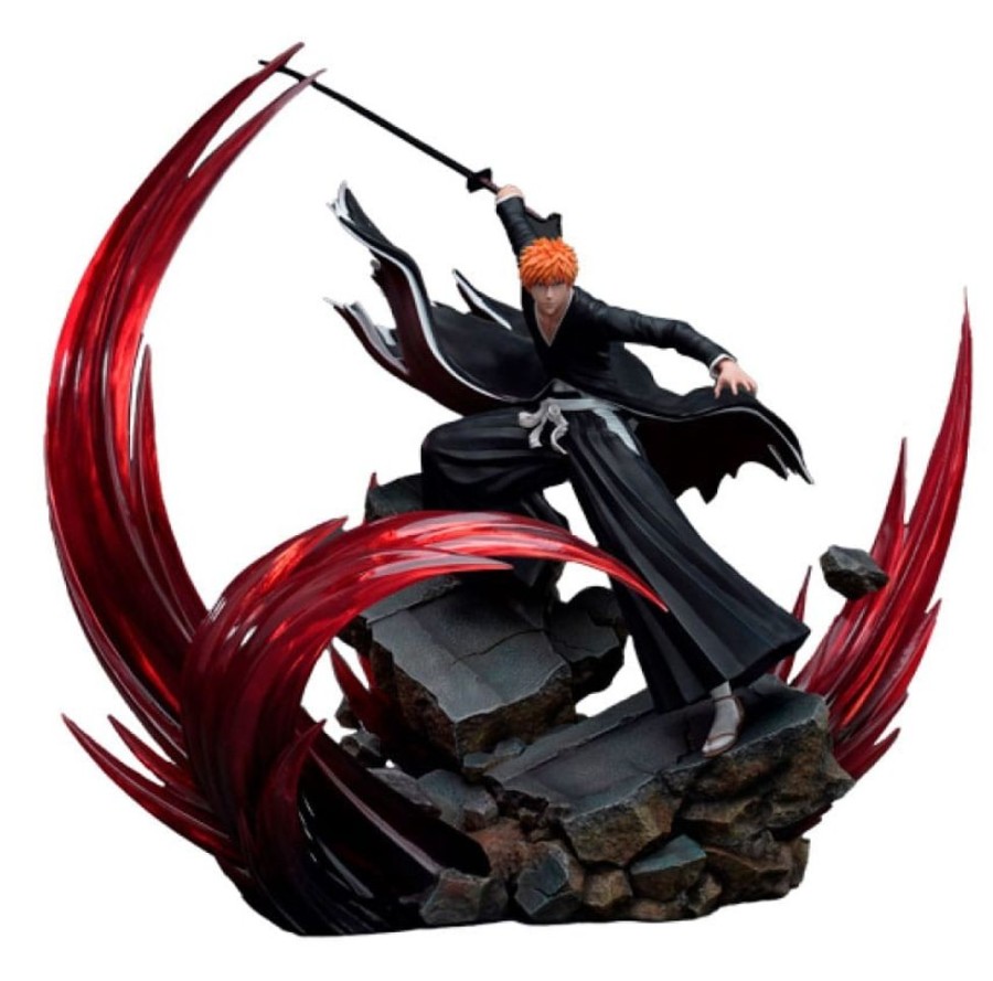 Shop HEX Collectibles Premium Statuen | Bleach - Ichigo Kurosaki Statue / Elite Dynamic: Hex Collectibles