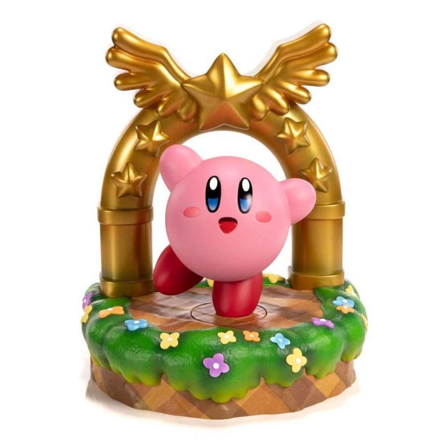 Shop First 4 Figures First 4 Figures | Kirby - Kirby Statue And The Goal Door Collector'S Edition: First 4 Figures