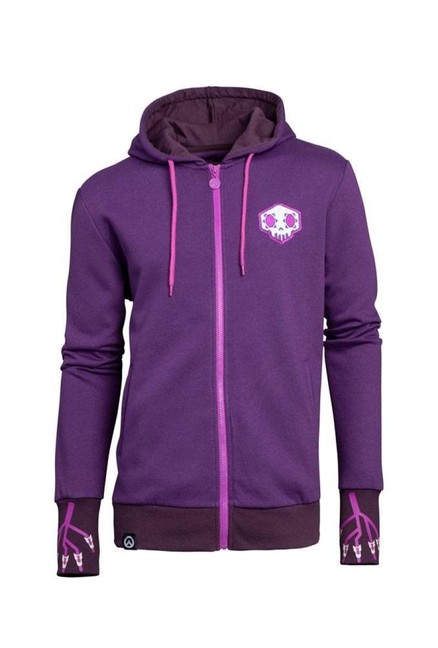 Shop Level Up Wear Shirts, Hoodys & Tanks | Overwatch - Hoody Mit Reisverschlus / Sombra - Unisex M: Level Up Wear