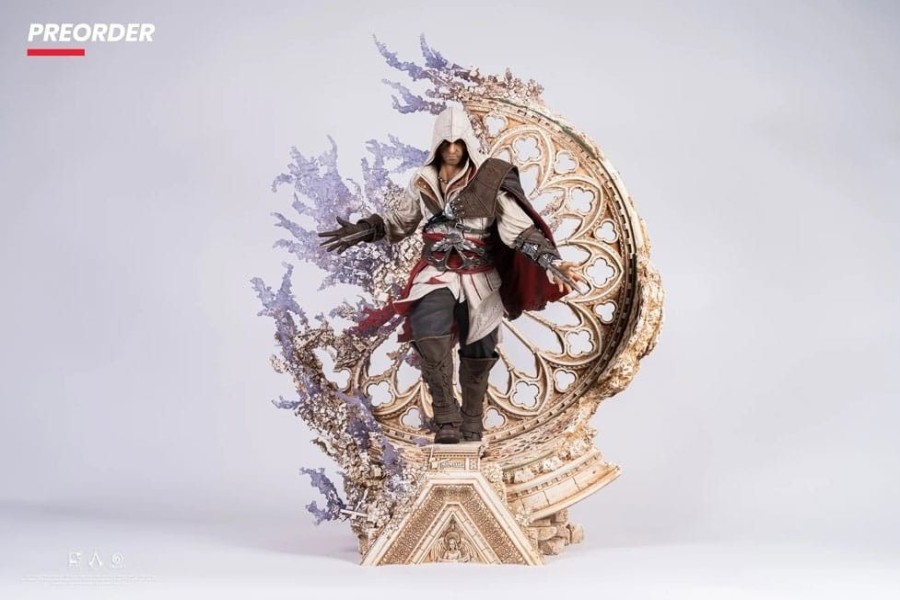 Shop Pure Arts Giant Size Figuren | Assassin'S Creed - Animus Ezio Statue / High-End: Pure Arts