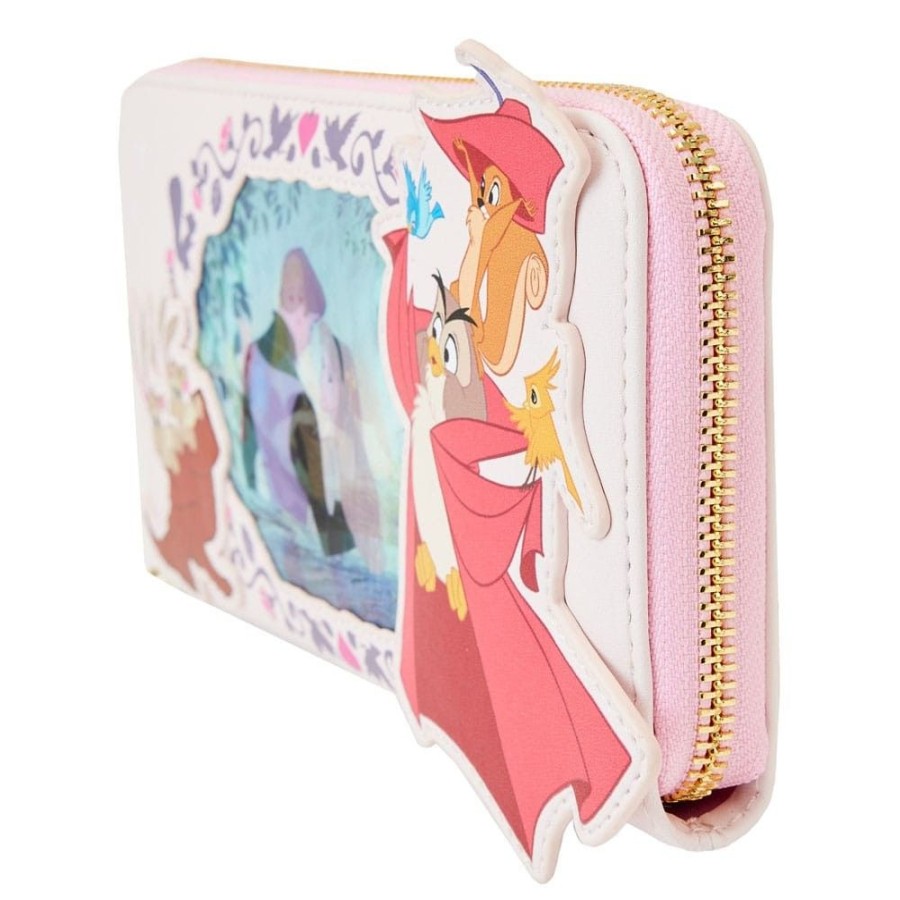 Shop Loungefly Taschen | Disney - Geldbeutel Sleeping Beauty Lenticular Princess Series Wristlet: Loungefly