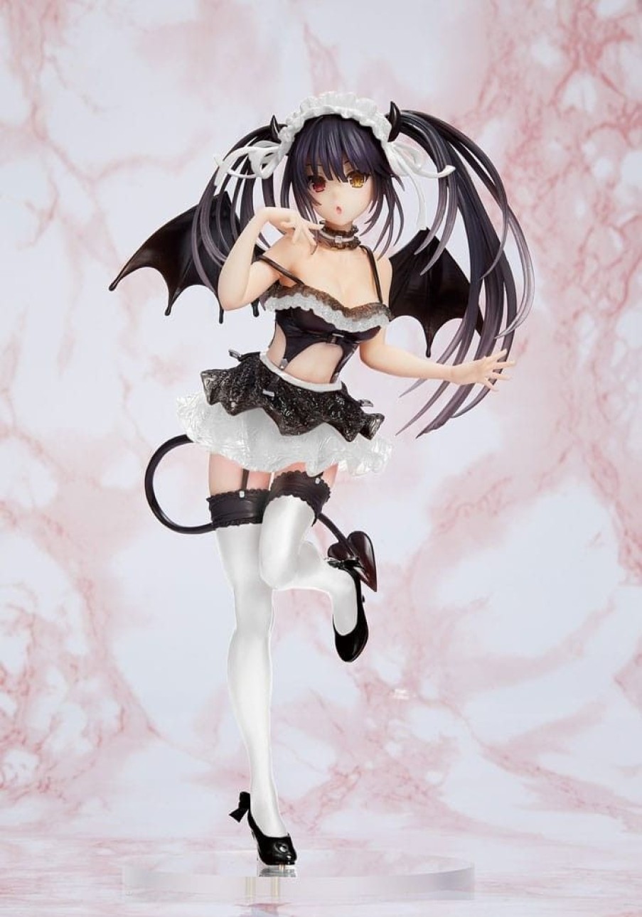 Shop Taito Anime Prize Figuren | Date A Live Iv - Kurumi Tokisa Statue / Little Devil Ver. Renewal Edition - Coreful: Taito Prize