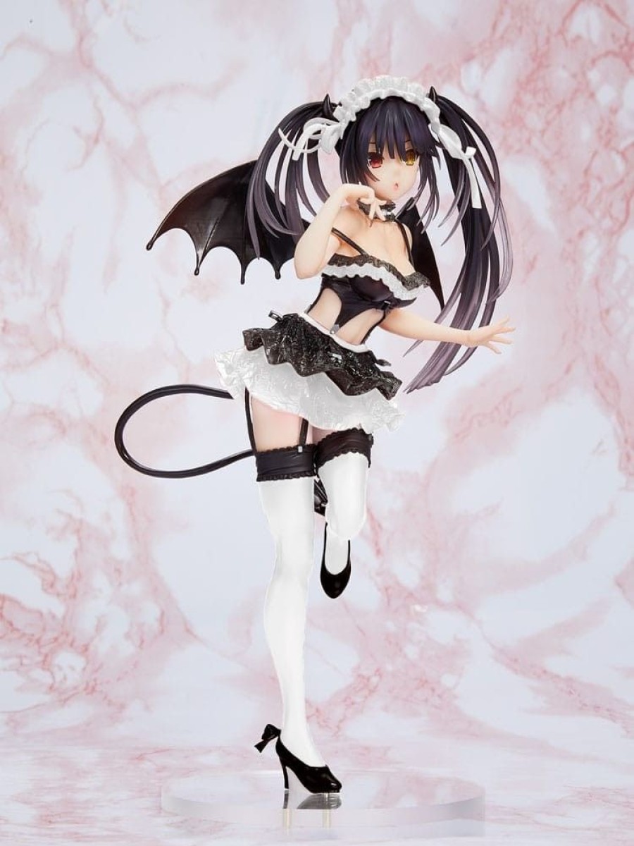 Shop Taito Anime Prize Figuren | Date A Live Iv - Kurumi Tokisa Statue / Little Devil Ver. Renewal Edition - Coreful: Taito Prize