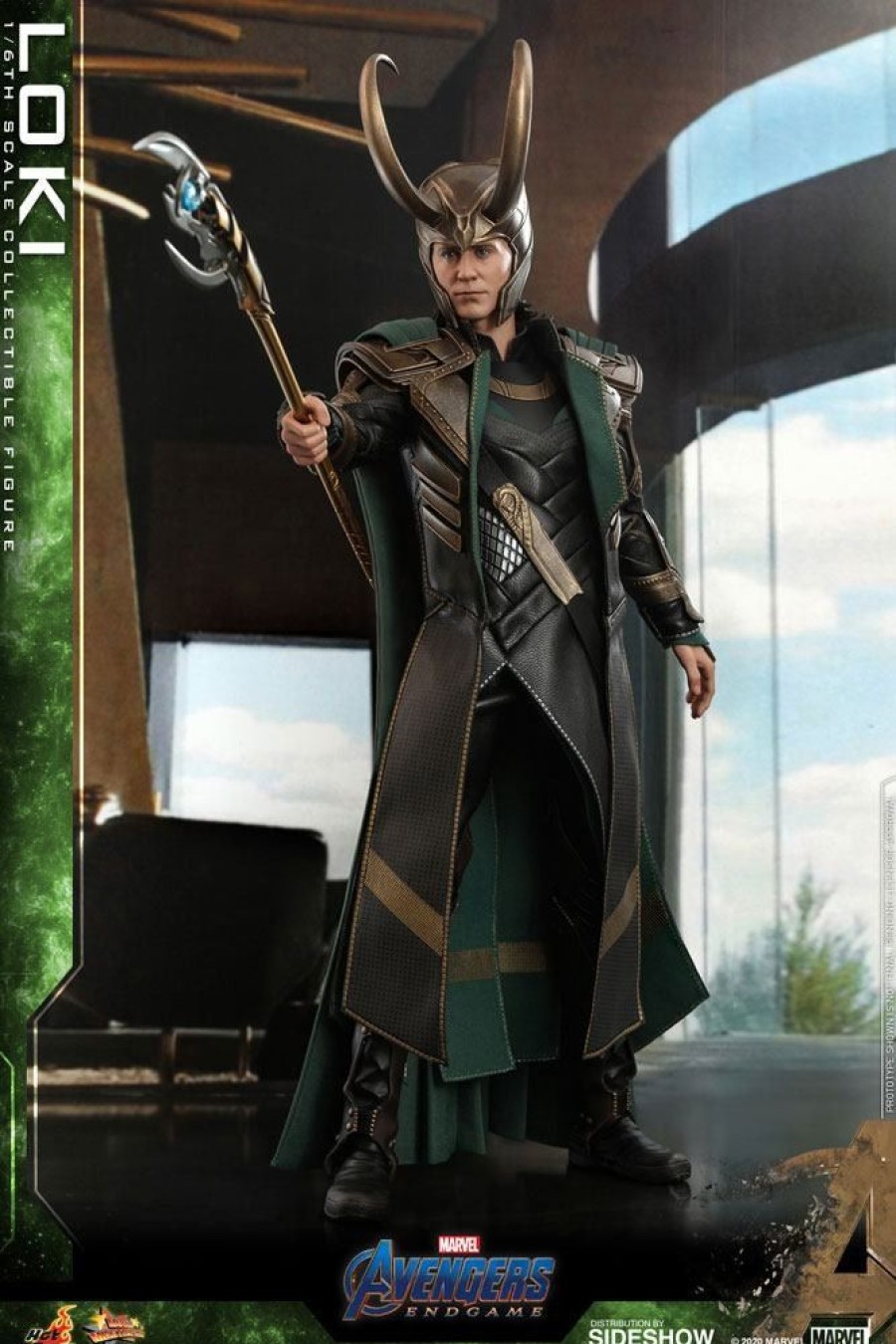 Games & Tv Hot Toys | Avengers: Endgame - Loki Actionfigur / Movie Masterpiece Series: Hot Toys