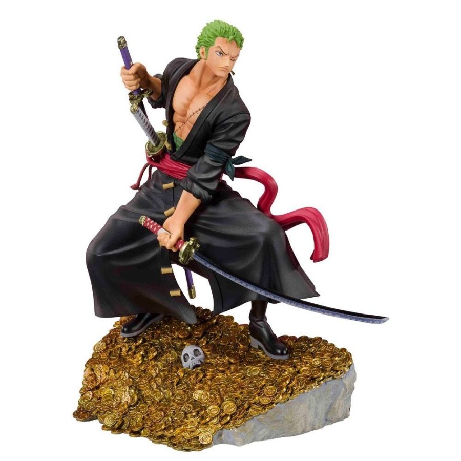 Shop Tamashii Nations One Piece Figuren | One Piece - Roronoa Zoro Figur / Eiichiro Oda Illustration Figuartszero: Tamashii