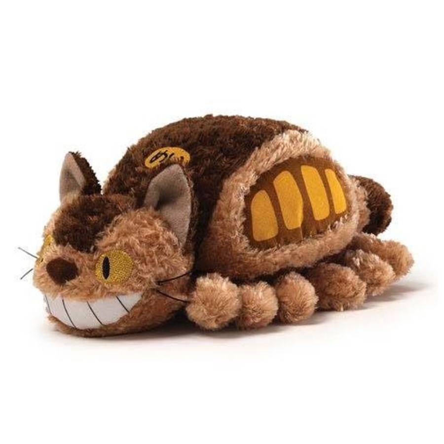 Shop Default Pluschies / Kissen | Studio Ghibli - Kikis Kleiner Lieferservice - Little Fluffy Cat Bus Pluschfigur: Studio Ghibli