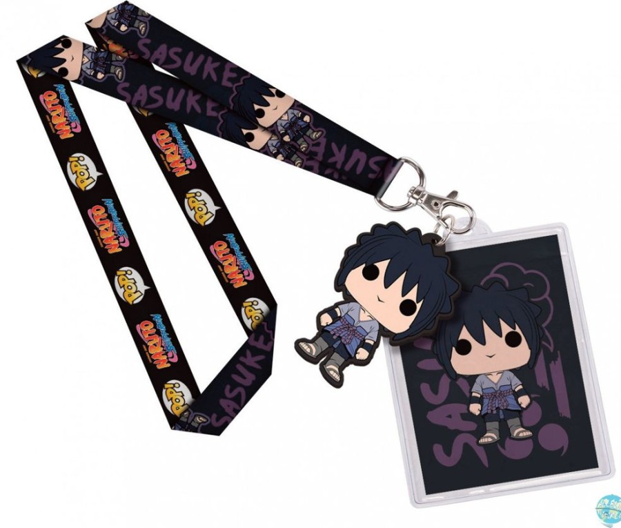 Shop Funko Schlusselanhanger | Naruto Shippuuden - Sasuke Schlusselband Mit Gummianhanger: Funko