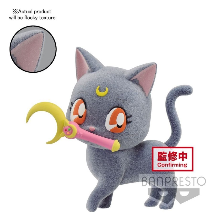 Shop Banpresto Banpresto | Sailor Moon Eternal: Der Film - Luna Minifigur / Fluffy Puffy - Pretty Guardian Ver. A: Banpresto