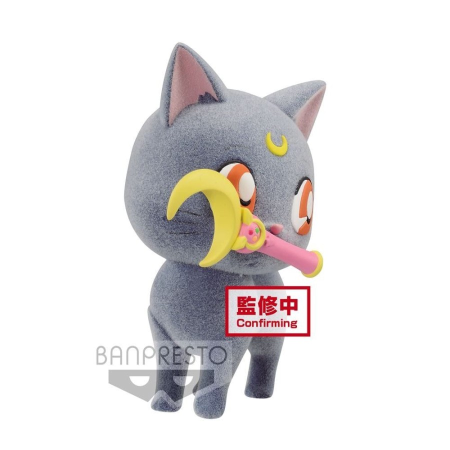 Shop Banpresto Banpresto | Sailor Moon Eternal: Der Film - Luna Minifigur / Fluffy Puffy - Pretty Guardian Ver. A: Banpresto