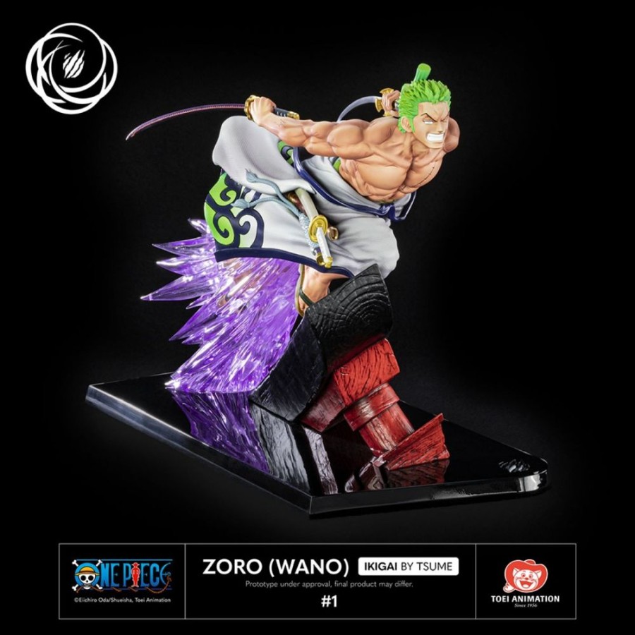 Shop Tsume Tsume | One Piece - Zorro (Wano) Statue / Ikigai: Tsume