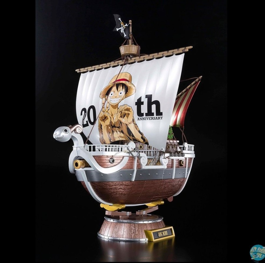 Shop Tamashii Nations Replika | One Piece - Going Merry Statue - Premium Diecast / 20Th Anniversary: Bandai