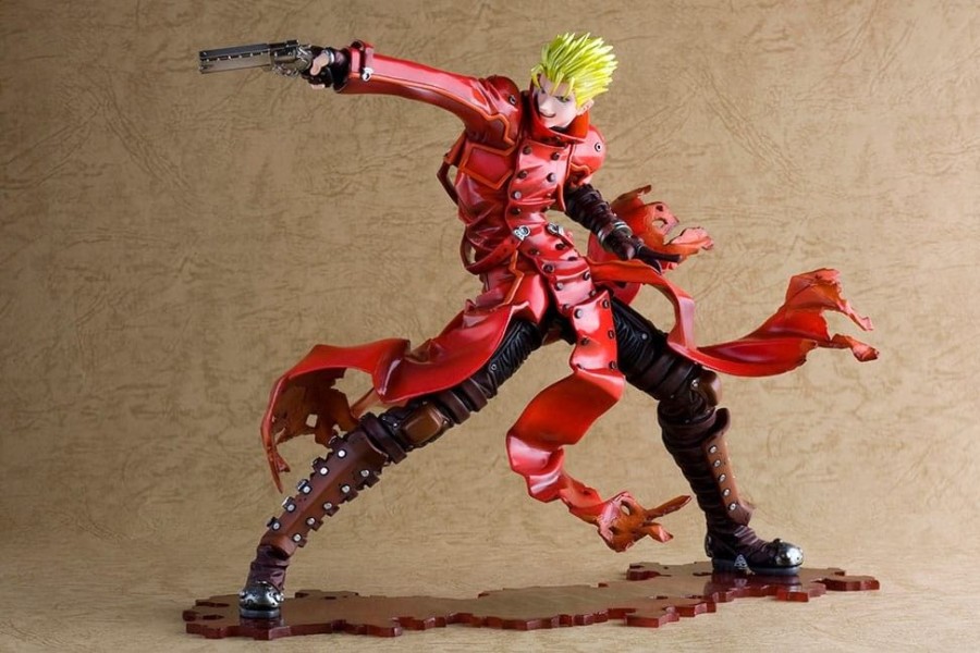 Games & Tv Kotobukiya | Trigun Badlands Rumble Artfx J - Vash The Stampede Renewal Package Version: Kotobukiya