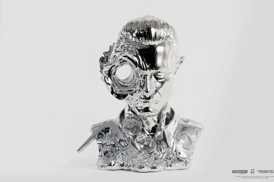 Kino & Comic Pure Arts | Terminator - T-1000 Art Mask Replika / Liquid Metal Standard Version: Pure Arts