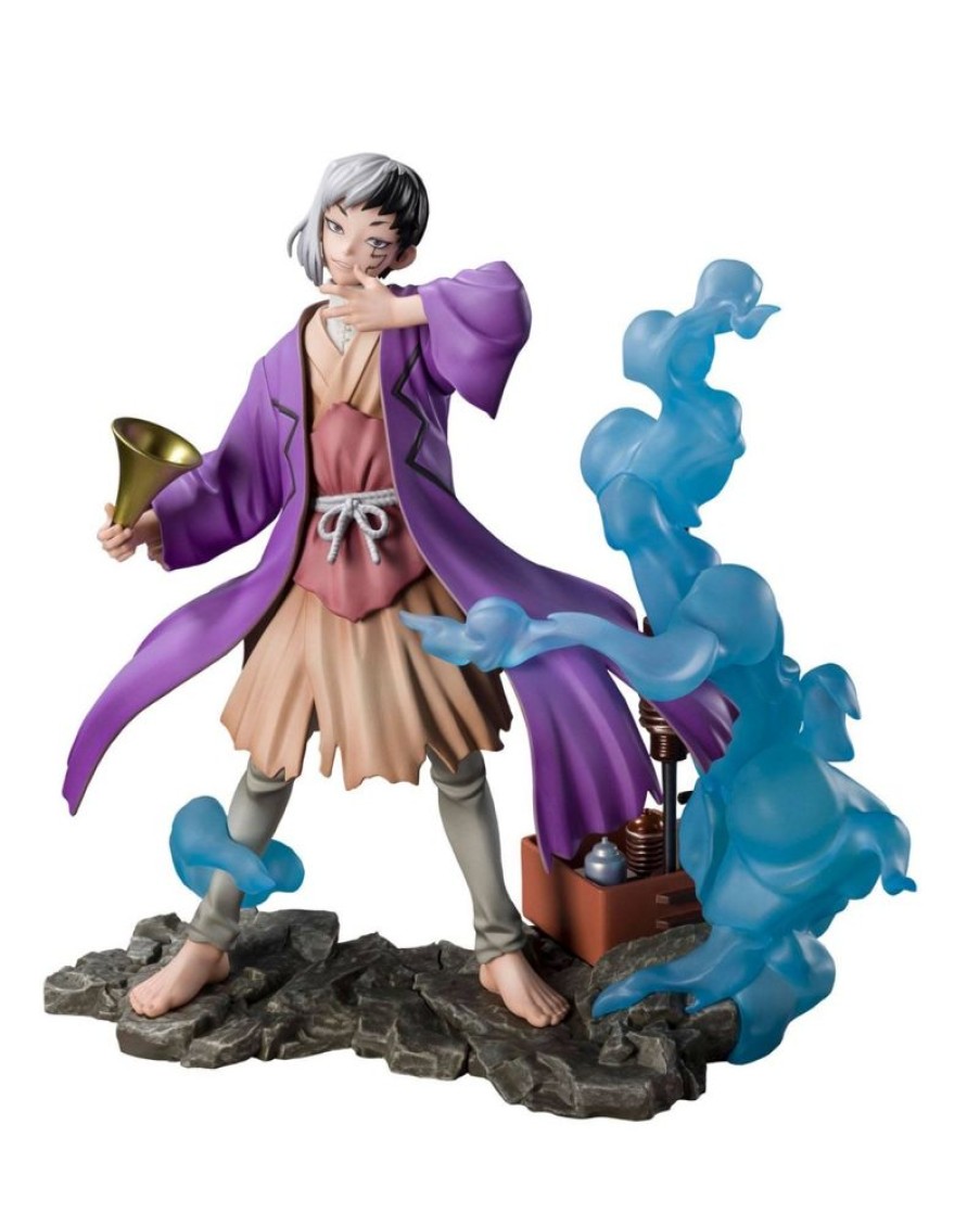 Shop Tamashii Nations Statuen, Busten & Figuren | Dr. Stone - Gen Asagiri Figur / Figuartszero: Tamashii